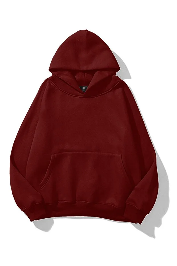 Unisex Basic Sweatshirt Bordo